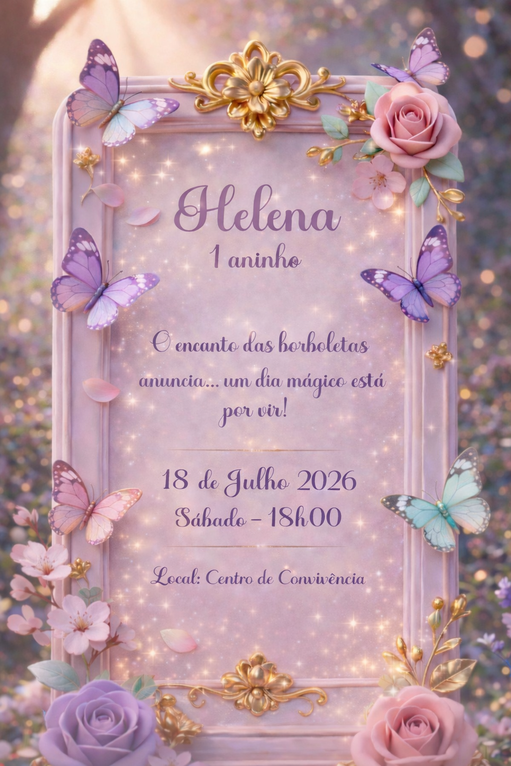 Convite de Aniversário